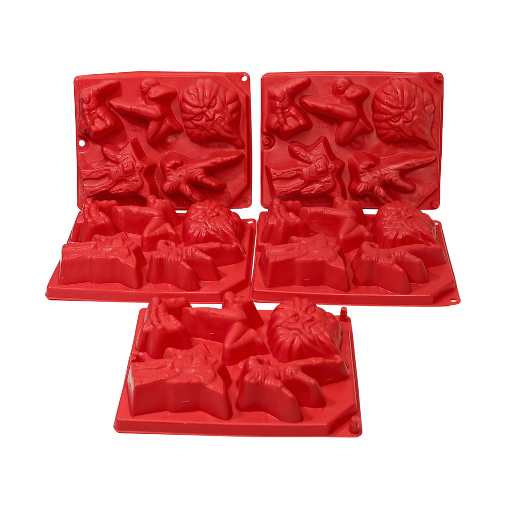 Vintage 1995 Power Rangers Jell-O Jiggler Molds Lot of 5 Ivan Ooze Megazord